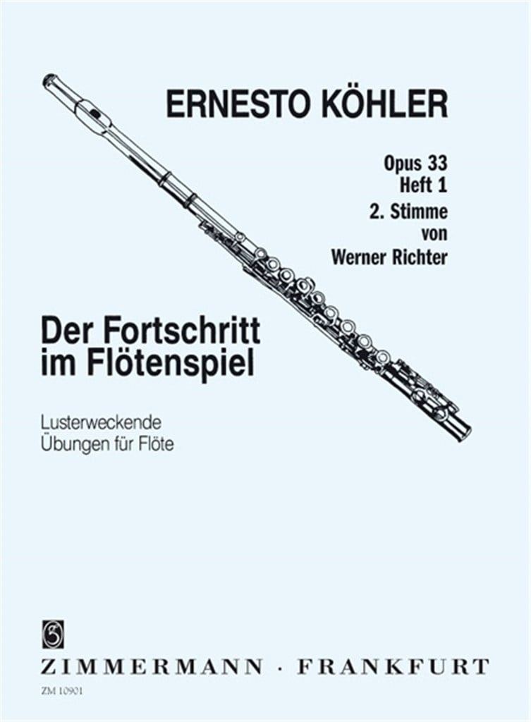 Der Fortschritt im Flötenspiel Op. 33 Heft 1